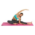 thumbnail image 5 of GoFit Non-Slip Yoga Mat (Pink) - Mat with Yoga Posture Wall Chart, GF-YOGA-PK, 5 of 6