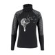thumbnail image 5 of Blusa de manga larga con cuello alto y estampado de moda informal para mujer Fridja  FKASFK4649, 5 of 7