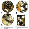 thumbnail image 3 of DESIGN ART Designart "Acrylic Couple Kissing Ii" Abstract Marble Canvas Wall Art 16 in. wide x 32 in. high, 3 of 5