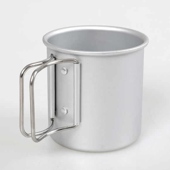 Taza de camping plegable DYNWAVEMX 300 ml Aleación Taza de Agua multifunción Taza al aire libre