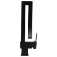 thumbnail image 4 of Grifo De Agua, Grifo Para Lavabo De Baño, Resistente A La Corrosión, Accesorios De Baño Simples Y Generosos, Grifo Mezclador Para Lavabo Para El Hogar, Hotel, Oficina, Baño, YLSHRF Negro, 4 of 8