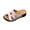 Pink, variant on White Women'S Platform Slide Sandals Thick Sole Wedge Heel Lightweight Soft Bottom Beach Casual Comfortable Slippers Plus Size 1Pc Size 43 Weight 0.71 Lbs