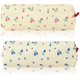thumbnail image 1 of 2 Pcs Women Cute Floral Pencil Bag, Flower Zipper Pencil Case Simple Pen Bag Stationery Organizer Cosmetic Makeup Storage Bag Coin Pouch Holder, 1 of 5