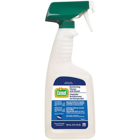 1PK PGC75350 Comet Disinfecting Cleaner Spray-Ready-To-Use Liquid-32 fl oz (1 quart)-Fresh ScentSpray Bottle-1 Bottle-Multi