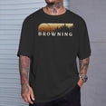 thumbnail image 2 of Browning Wv Evergreen Sunset Eighties Retro TShirt, 2 of 6