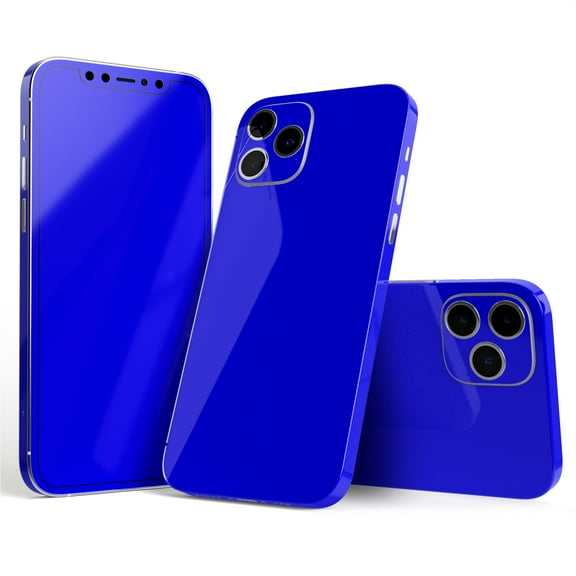 DesignSkinz Solid Royal Blue Full-Body Skin Decal Wrap Cover for iPhone 16