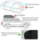 thumbnail image 3 of Organizador Car Cargo Bag Protección solar Bolsa de equipaje para vacaciones familiares (paquete de techo), 3 of 9