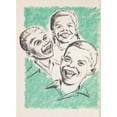 thumbnail image 2 of Don Lambo 18x24 Black Ornate Framed Double Matted Museum Art Print Titled: Getting to Know the Virgin Islands Pl14 (1959), 2 of 5