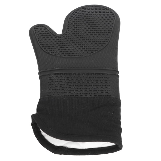 Guantes de cocina de silicona, guantes de horno con boca oblicua, guantes aislados de silicona, guantes para parrilla, valor inmejorable