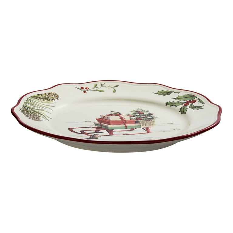 Walmart christmas dishes cheap better homes and gardens