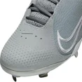 thumbnail image 2 of Nike Hyperdiamond 4 Women's Softball Cleats Metal Spikes Elite Wolf Grey/White 10, 2 of 5