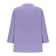 thumbnail image 4 of Fashion Fall Saving LiMoi Fall Tops for Women Women's Tops Casual 3/4 Sleeve Womens Tops Women's Blouses Work Fall my items ordered, 4 of 6