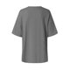 thumbnail image 4 of Gibobby Playera de Manga Corta con Cuello Redondo Camiseta cuello redondo para mujer, informal, holgada, manga corta, estampado girasol, patrón Simple(Gris,CH), 4 of 5