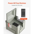 thumbnail image 3 of VEVOR Outdoor Electrical Outlet Box,20 AMP GFCI Receptacle, Electrical Outlet Panel Box with GFCI Protection, IP54 Weatherproof Exterior, Power Plug Outlet Box,for Halloween Decorations Patio Lights, 3 of 9