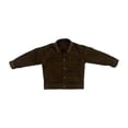 thumbnail image 2 of Abrigo para figura masculina a escala 1:6, chaqueta para muñeca, disfraz, elegante, ropa de vestir hecha a mano en miniatura para figuras de 12 Marrón, 2 of 9