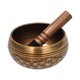 thumbnail image 2 of Cuenco de canto Campana de Metal cuenco con mazo y cojín flor de la vida patrón golpeado cuenco tibetano cuenco budista música terapia meditación canto cuenco 6.1 * 6.1 * 3.34in Irfora Cuenco de canto, 2 of 7