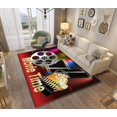 thumbnail image 4 of Home Area Runner Rug Pad Movie time Banner Thickened Non Slip Mats Doormat Entry Rug Floor Carpet for Living Room Indoor Outdoor Throw Rugs, 4 of 5
