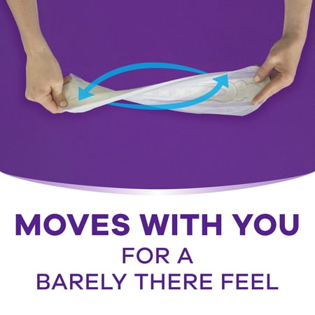 Always Discreet Incontinence Pads, Moderate Absorbency, Long Length, 162 CT