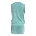 thumbnail image 5 of Laipiong 2 Piece Short Sets for Women Summer Matching Athletic Outfits Ribbed Knit Tank Top and Split Lined Skirt pajama sets for women 2 piece, 5 of 5