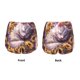 thumbnail image 3 of Balery Warm Sunflower Sleeping Cat Pantalones cortos deportivos para mujer con forro y dos bolsillos, elásticos, para entrenamiento, gimnasio, yoga-Medium, 3 of 7
