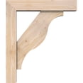 thumbnail image 3 of Ekena Millwork 5 1/2"W x 24"D x 28"H Funston Block Smooth Bracket w/ Offset Brace, Douglas Fir, 3 of 25