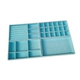 thumbnail image 1 of Organizador de bandejas de joyería Yuyangstore 4 piezas Soporte de almacenamiento ahorro de espacio grande para pulsera Azul, 1 of 8
