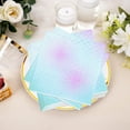 thumbnail image 4 of YiJuHui 32pcs Mermaid Scale Party Supplies Disposable Dinner Cups Napkins Set Elegant Shimmering Paper Tableware for Holiday Birthday Wedding Decor, 4 of 6