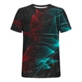 thumbnail image 5 of Leesechin Mens Fitted T Shirts Cool Graphic Tee for Men Digital Print, 5 of 5