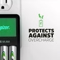 thumbnail image 5 of Energizer Rechargeable AA AAA Battery Charger w/ 4 AA NiMH Batteries Included, 5 of 5