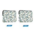 thumbnail image 7 of FORMRS 13-13.3 inch Laptop Sleeve Case Soft Carrying Quilted Computer Bag Cover, Darker Leafy Pattern, 7 of 7