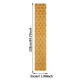 thumbnail image 3 of Hearth & Gear Pumpkin Quilted Runner 3D Embroidered Cloth For Thanksgiving & Party Elegant Dining Banquet Event Table Skirts Camping Table Customized Tablecloth with round Birthday Tablecloth 2x4, 3 of 6