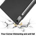 thumbnail image 4 of FIEWESEY Cover for Lenovo Tab P12 12.7 inch 2023 Tablet Case TB370FU with Pen Holder, Slim Folio Case Protective Hard Shell Lightweight Stand Smart Cover for 12.7 inch Lenovo Tab P12 2023 - Black, 4 of 4