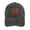 Black, variant on The Devil Whispered in My Ear Charcoal Baseball Cap for Men Women, Adjustable Snapback Hats Cotton Hat