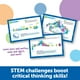 thumbnail image 3 of Learning Resources STEM Explorers Domino Action, juguetes STEM para niños, 59 piezas, regalos para niños y niñas a partir de 5 años, 45 dominós, 10 tarjetas de desafío de doble cara, piezas de obstácu, 3 of 5