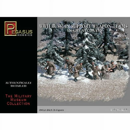 WW2 Russian Support Weapon Teams In Greatcoats Pegasus
