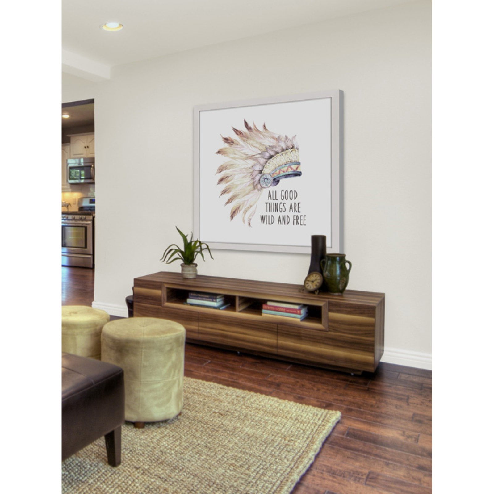 "Wild and Free" Framed Painting Print