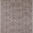 thumbnail image 1 of Ahgly Company Machine Washable Indoor Square Industrial Modern Silver Pink Area Rugs, 3' Square, 1 of 7