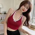 thumbnail image 3 of Women's Halter Slim Knitted Camisole Tank Top, 3 of 4