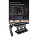 thumbnail image 4 of Bicycle Block Fork Support Bicycle Block Mounting Bicycle Mount Assembly F--Black Gold, 4 of 5