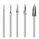 thumbnail image 1 of Juego de Brocas para Tallado de Madera HSS, Brocas para Grabado, Fresadora de Raíz, Fresa para Tallado Preciso, Carpintería, 5 Unidades, 1 of 5