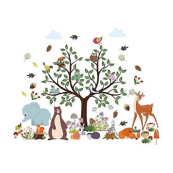 Wall Decals Animals Forest Trees Animal Walls Wall Decals Fox for Kids Room Nursery