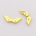 thumbnail image 2 of Tibetan Style Alloy Beads Angel Wings Lead Free & Cadmium Free Golden 21x7.5mm, 2 of 2