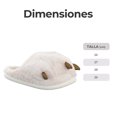 thumbnail image 4 of Pantuflas para Hombre y Mujer Comodas Suaves y Calidas Zapatillas de Dinosaurio Peluche de Decanso para Casa Ideal para Invierno y Clima Frio, 4 of 5