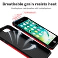 thumbnail image 2 of JTCASES for iPhone 8 Plus/7 Plus Case, Heavy Duty Protection Magnetic Car Mount Rotating Stand [Slide Camera Window] Rugged Shockproof Anti-fall Shell for iPhone 8 Plus/7 Plus, Red, 2 of 8
