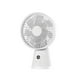 thumbnail image 1 of Ventilador de Escritorio Portátil de 3600 MAh, Inalámbrico, USB, 5 Velocidades, Mini Ventilador de Mesa para Casa y Oficina, Color ., 1 of 5