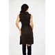 thumbnail image 3 of Vestido tejido Roman Fashion Cuello Cascada Juvenil Cafe EG, 3 of 6