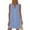 Blue, variant on Women's Casual Loose Fit Swimsuit Cover Up Shirt V Neck Short Sleeve Bathing Suit Coverups Summer Beach Cover Ups Red