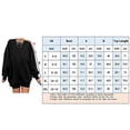 thumbnail image 3 of Sherrylily Women Oversized Long Sleeve Sweatshirts Round Neck Casual Pullover Top, 3 of 4