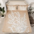 thumbnail image 2 of Homewish Boys Girls Tree Leaves 4pcs Bed Sheets,Botanical Plants King Sheets,Vintage Aesthetic Super Cozy Sheet Set,Super Cozy Room Decor, 2 of 7