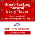 thumbnail image 3 of Little Remedies Infant Fever/Pain Liquid Dye-Free Natural Berry 2Oz Ct, 2-Pack, 3 of 7